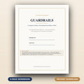 Guardrails: Caregiver Burnout Prevention Workbook